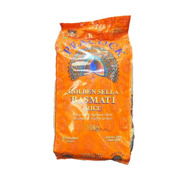 peacock golden basmati rice 10kg