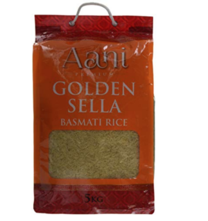 Aani Golden Sella Basmati Rice 10Kg