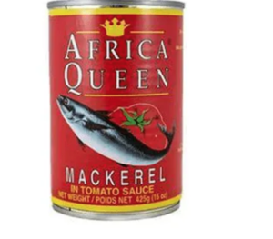 Africa Queen Mackerel in Tomato Sauce 425g