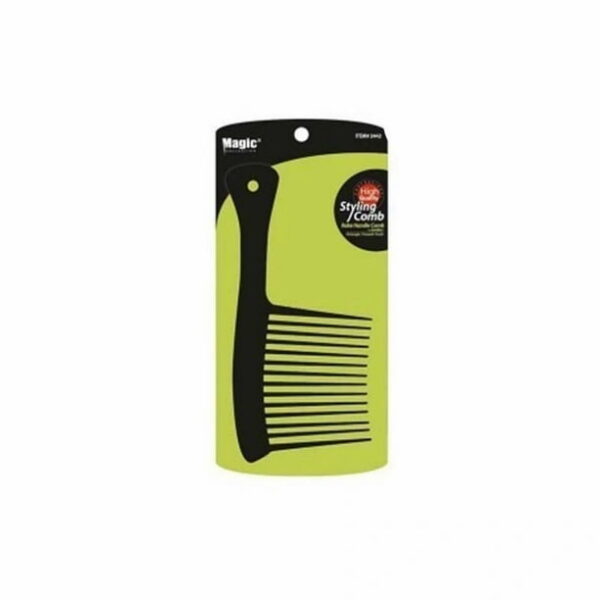 Black Jumbo Long Tooth Rake Comb