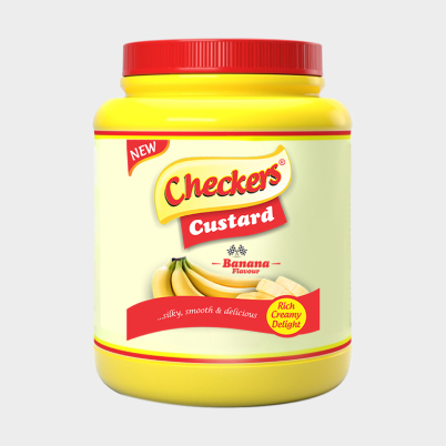 Checkers Custard banana flavour 2kg