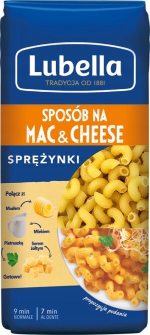 Lubella mac & cheese Sprezynki