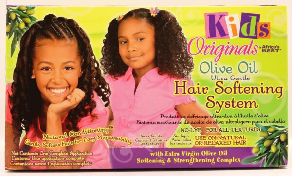 Originals by Africa S Best Kids Olive Oil Ultra-Gentle Hair Softening System Ultra-Gentle Conditioning