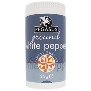 Pegasus white pepper 25g