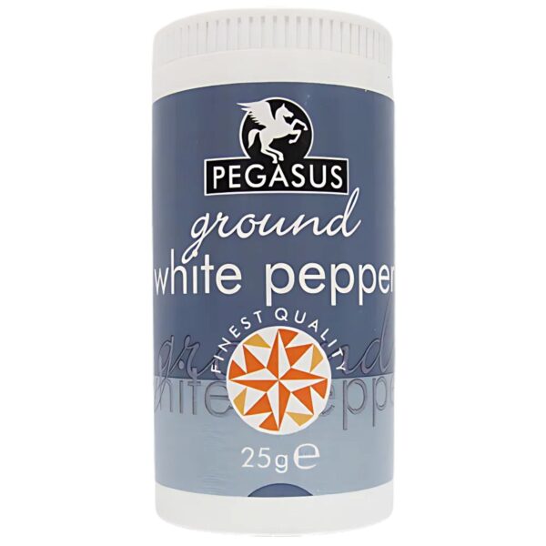 Pegasus white pepper 25g