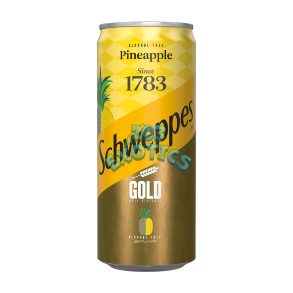 Schweppes pineapple 33cl can