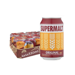 Supermalt Original Non-Alcoholic 4 x 330ml (Pack of 1)