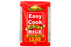 Village pride Easy cook rice 2KG