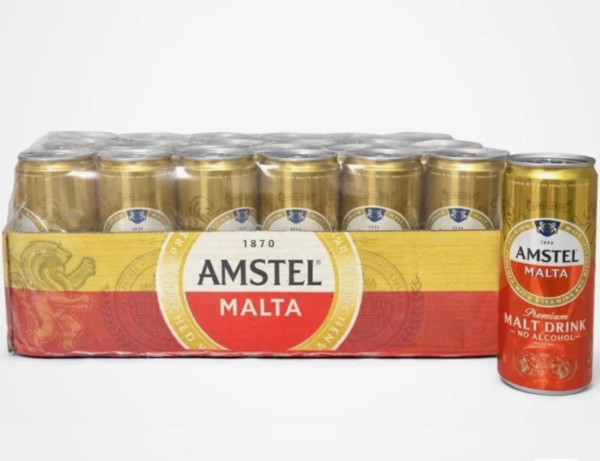 Amstel Malt 330ml 24 pack