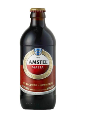 Amstel Malta Bottle