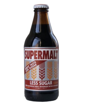 Supermalt less sugar can 330ml