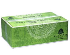Olu Olu Green Plantain chips box