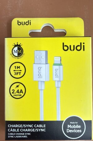 Budi iPhone Charger Cable (type A) 1 meter