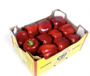 Red Bell Pepper Box