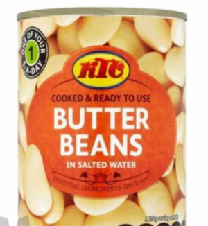 Butter beans in salted water