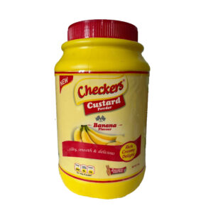 Checkers Custard banana flavour big