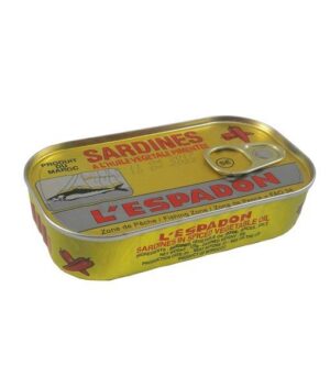 L’espadon sardine vegetable oil