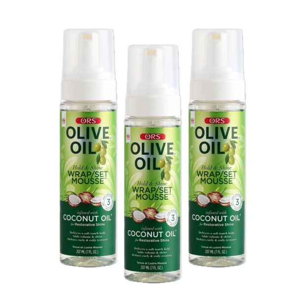Olive oil mousse coconut oil