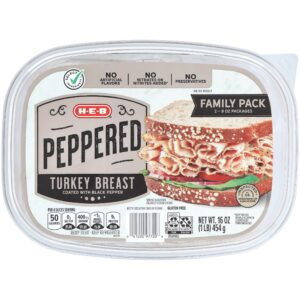 Peppered turkey