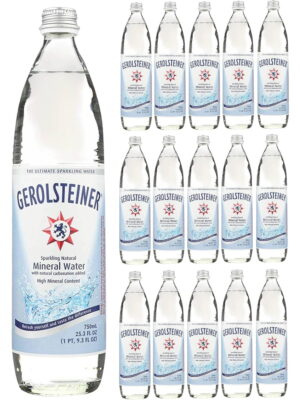 Still bottles mineral water