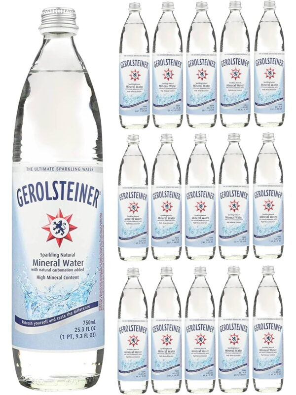 Still bottles mineral water