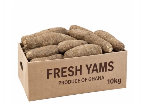 Yam Half box 20kg