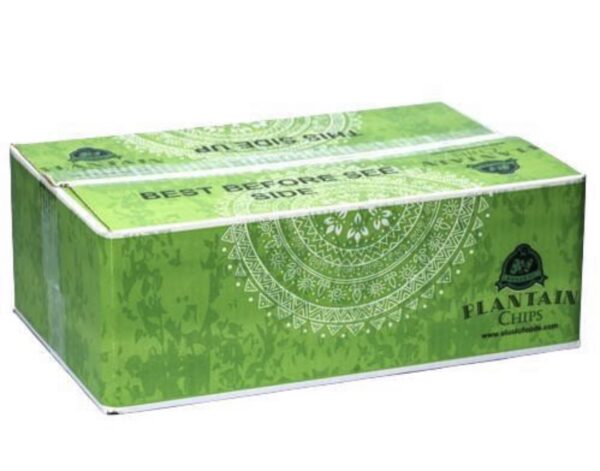 Olu Olu Plantain chips Salted Box (Pack of 12)