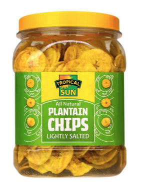 TS Lightly Salted Plantain Chips Box 450g