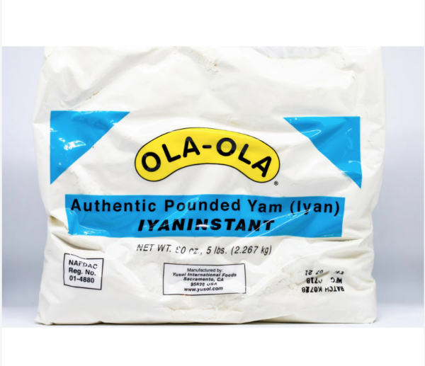 Ola Ola Authentic Pounded Yam (Iyan) 2.267kg