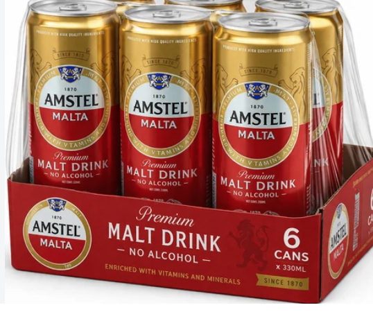 Amstel Malt Can 6*33cl