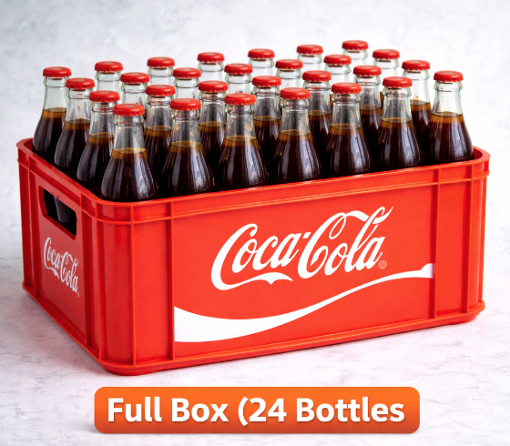 24X Nigerian Coke Glass Bottled 50cl